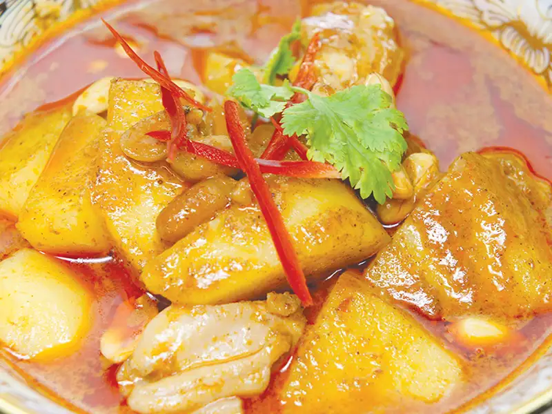 ゲーンマッサマンガイ