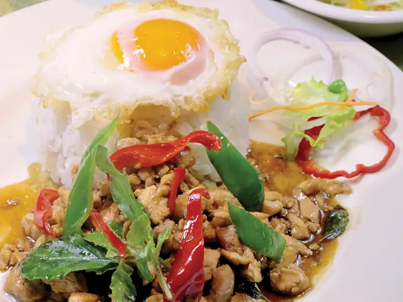 カオパッガパオカイダオ