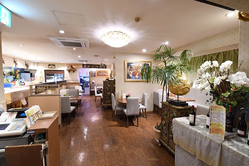 バンコクオリエンタル・目黒のタイ料理レストラン 店内案内